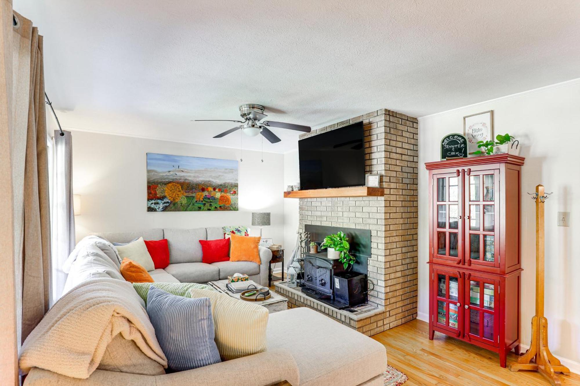 Updated Marshall Home With Fire Pit And Game Room! Luaran gambar